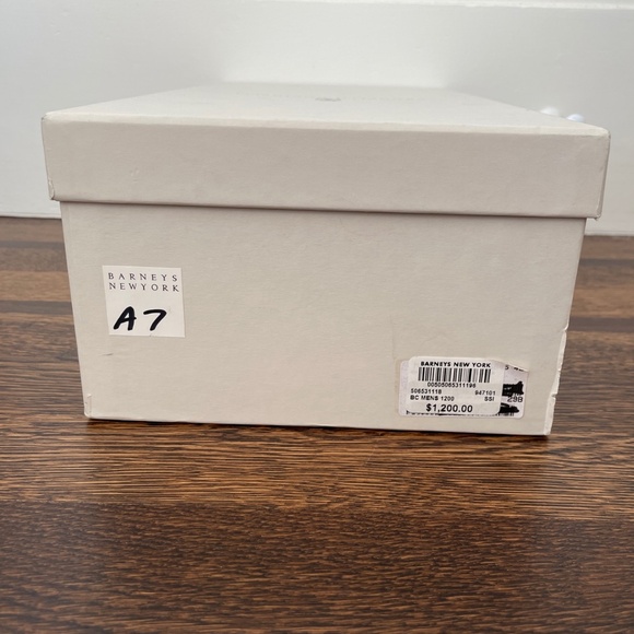 Brunello Cucinelli Taupe Suede Lace Up Oxford Shoes Mens Size 42 - Picture 5 of 5